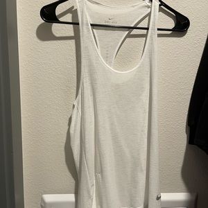 COPY - Nike Dri-Fit Sheer White Athletic Tank Top